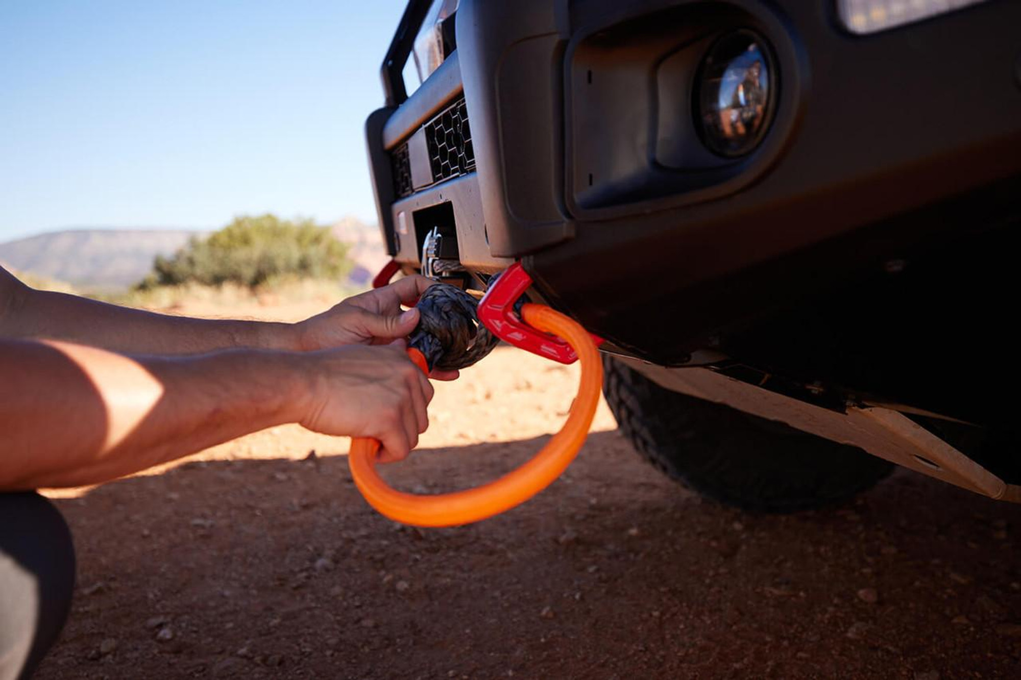 ARB ORANGE  SOFT CONNECT SHACKLE 14.5T