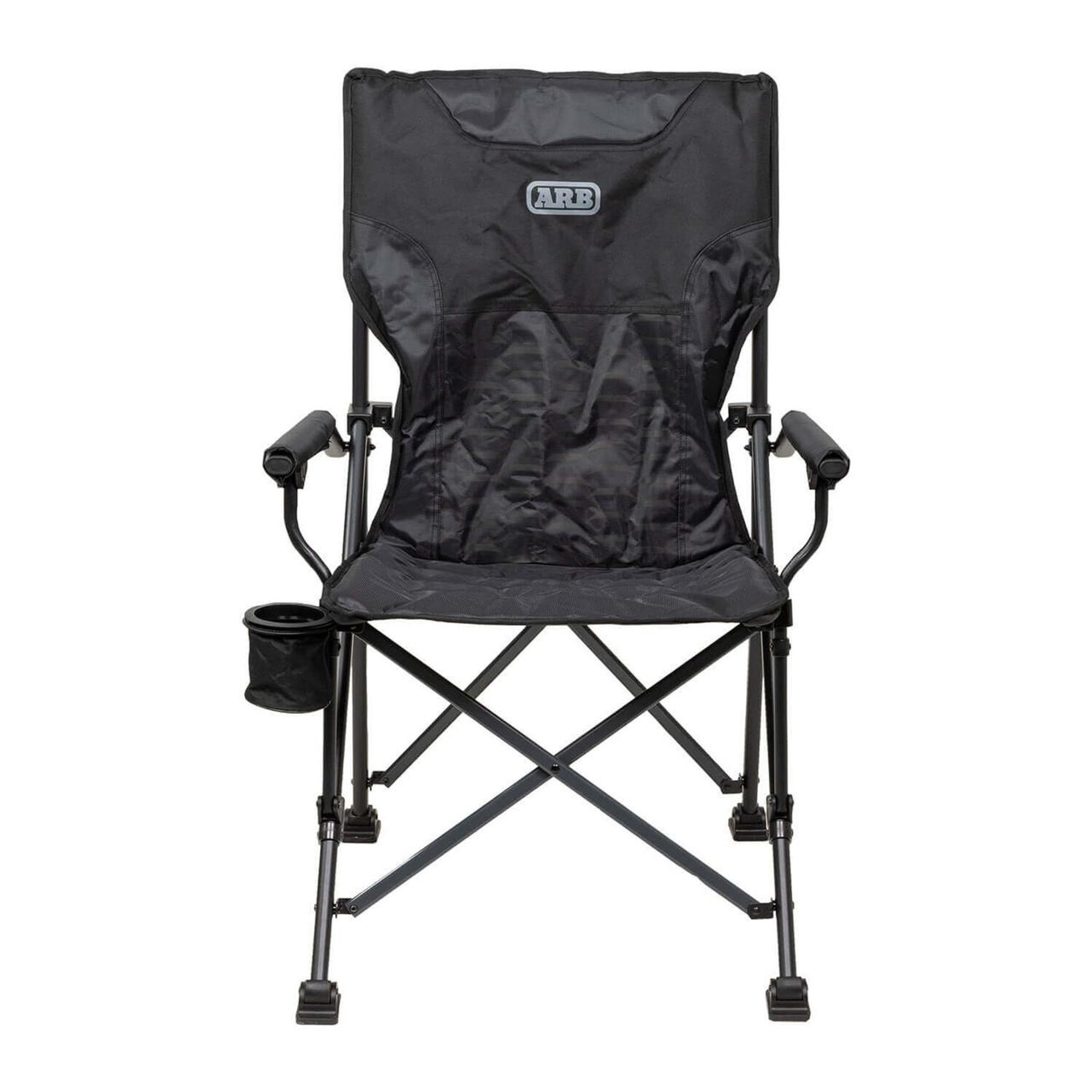 ARB ALUM AWNING 2500 INCLUDES LIGHT INSTALLED-BLACK + ARB BASE CAMP CHAIR