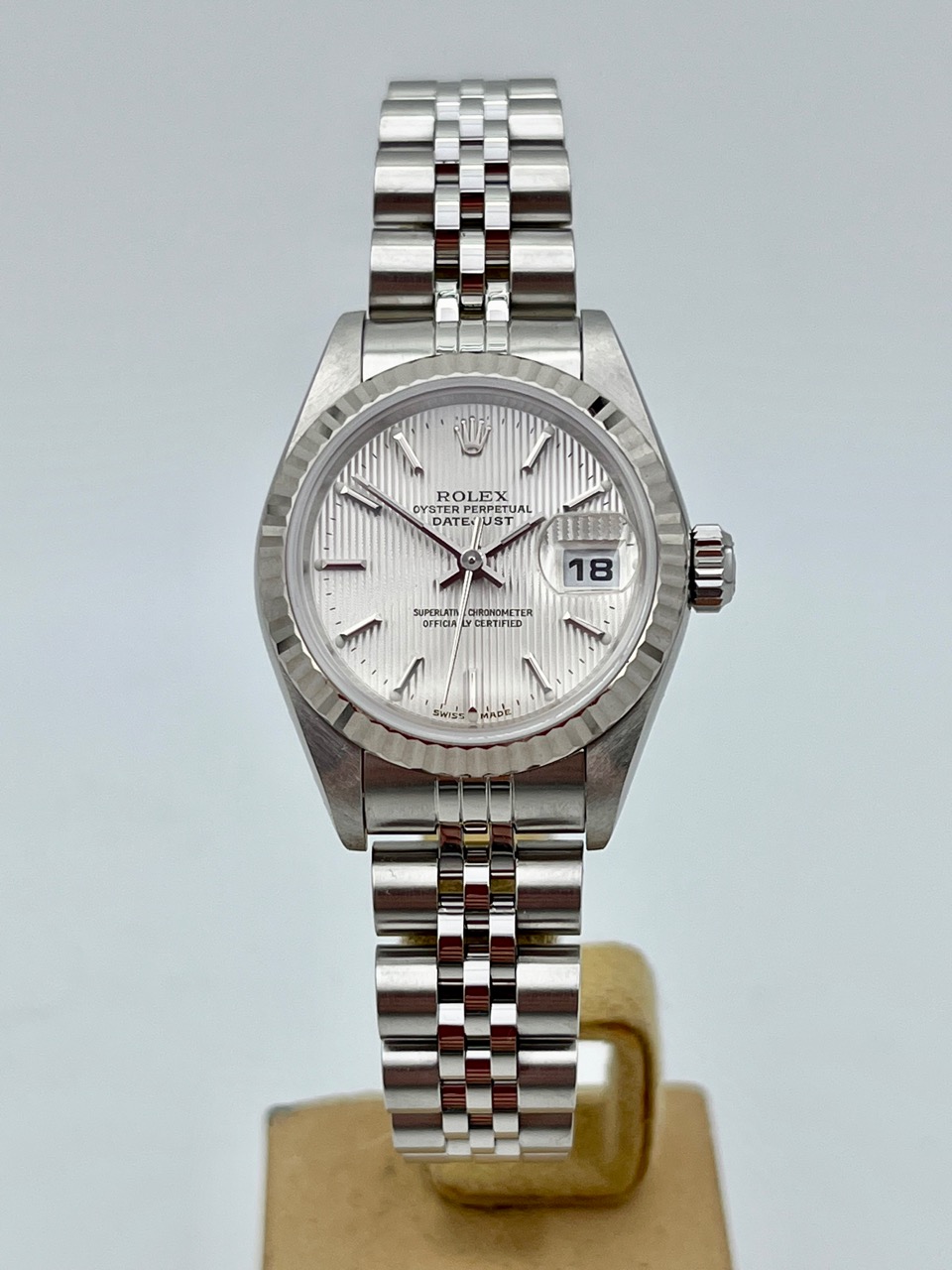 Luxury Silver Wristwatch