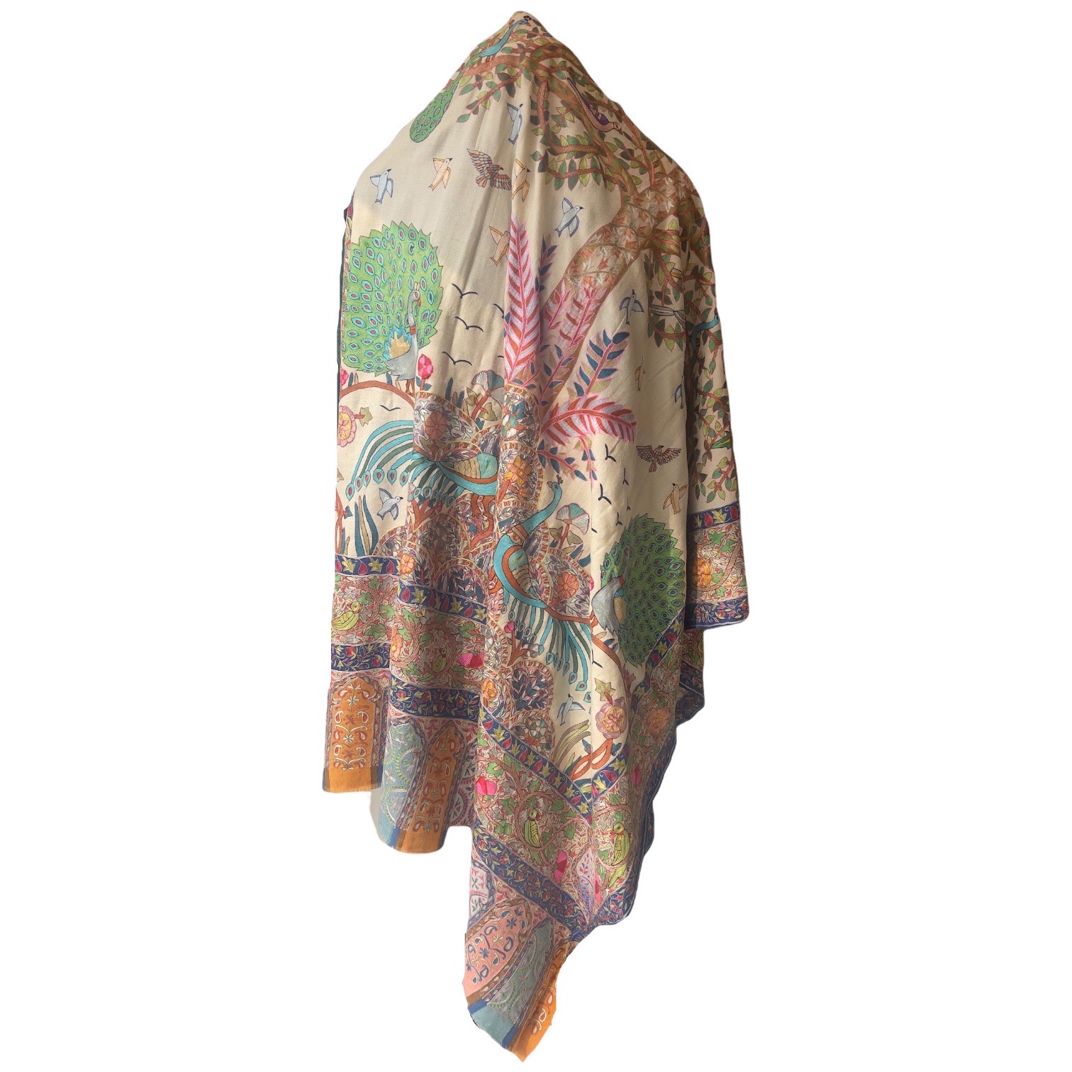 Pashmina Kalamkari Shawl Tree of Life