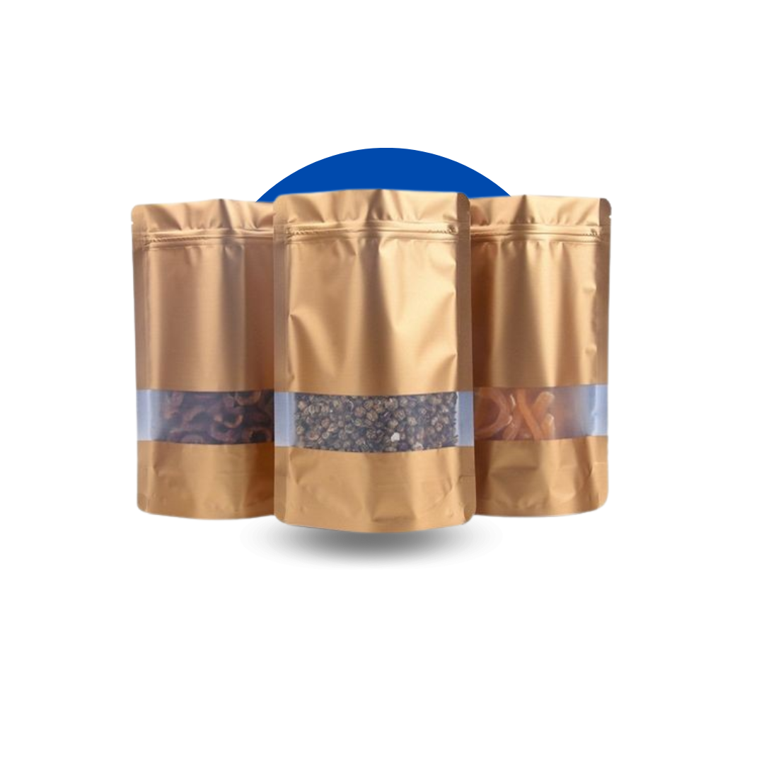 Bolsa Hermetica Dorada Media Ventana 