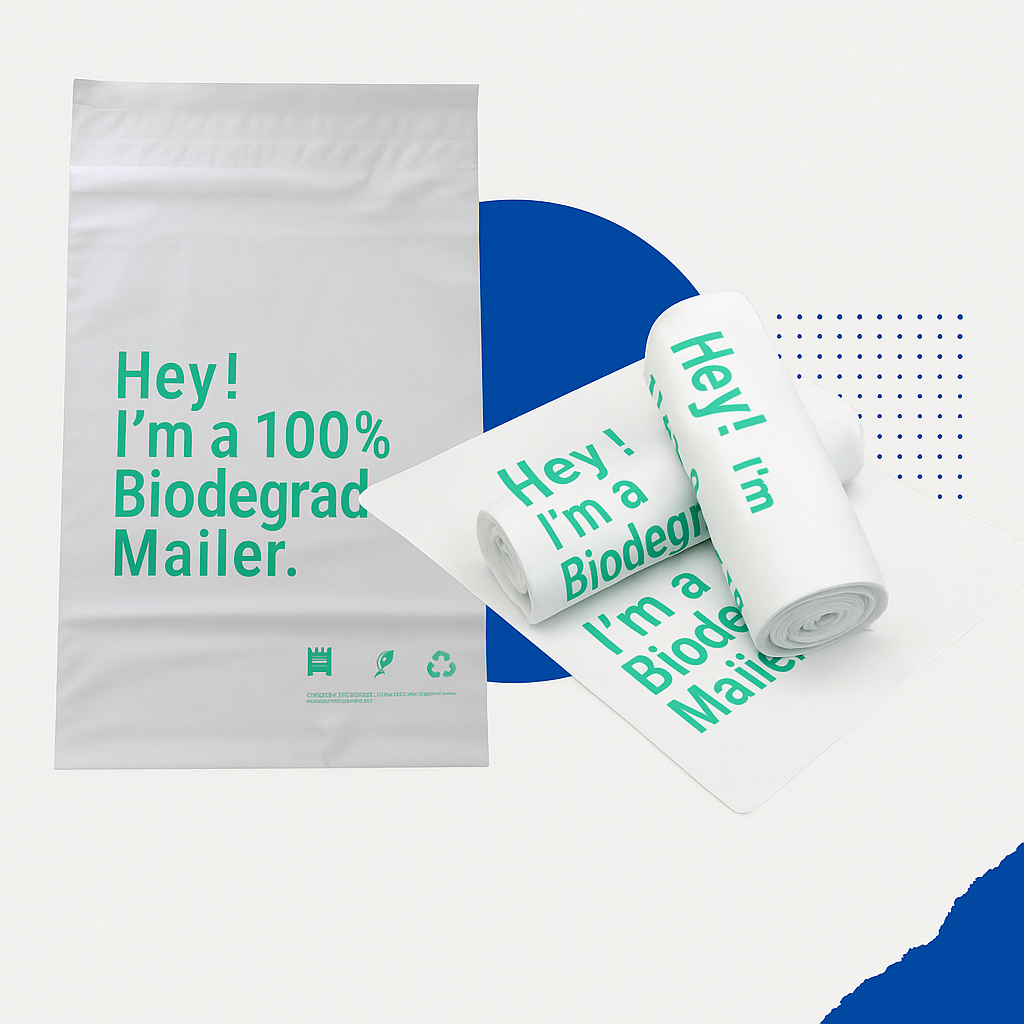 Bolsa sobre de seguridad BIODEGRADABLE PQTx50 UNDS