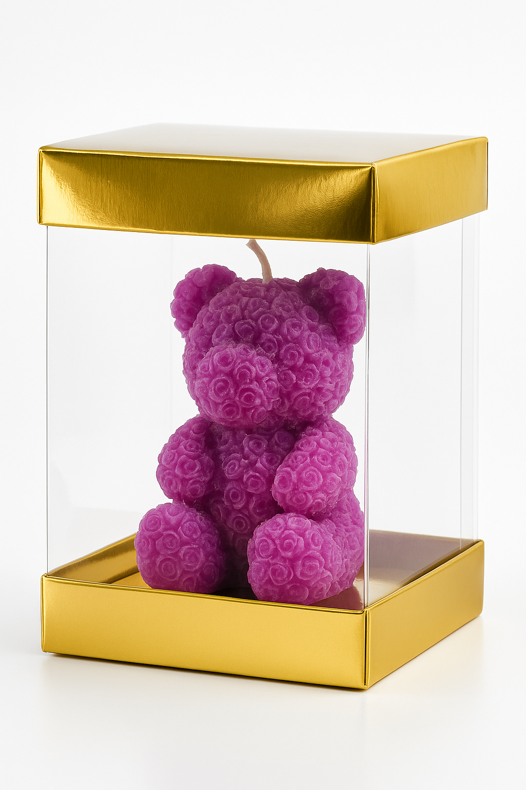 Caja cubo en acetato