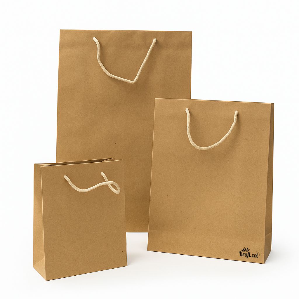 Bolsas de papel kraft boutique