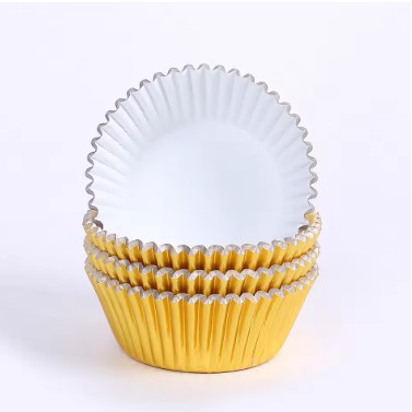 Capacillos metalizados para repostería