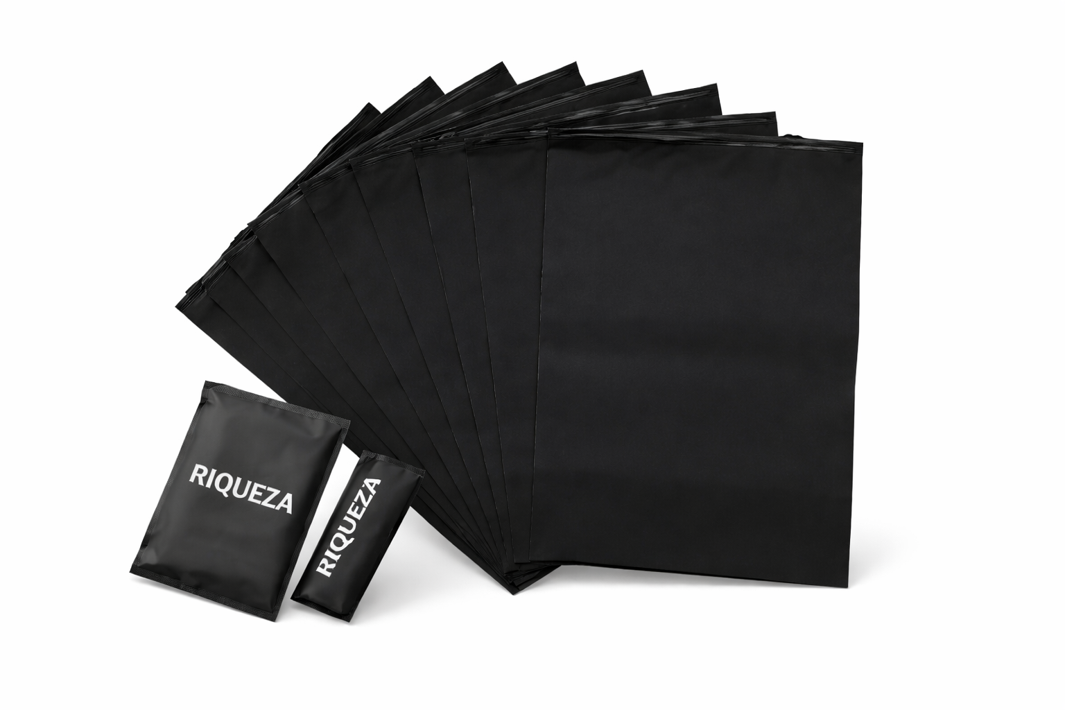 Bolsa NEGRA con cremallera PQTX50