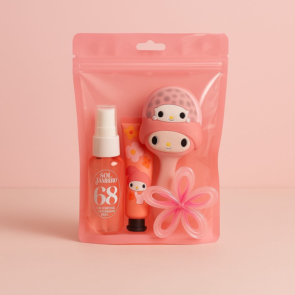 Bolsa Hermetica Rosada 