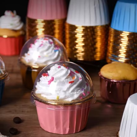 Molde para postres con tapa A814 Cupcake 