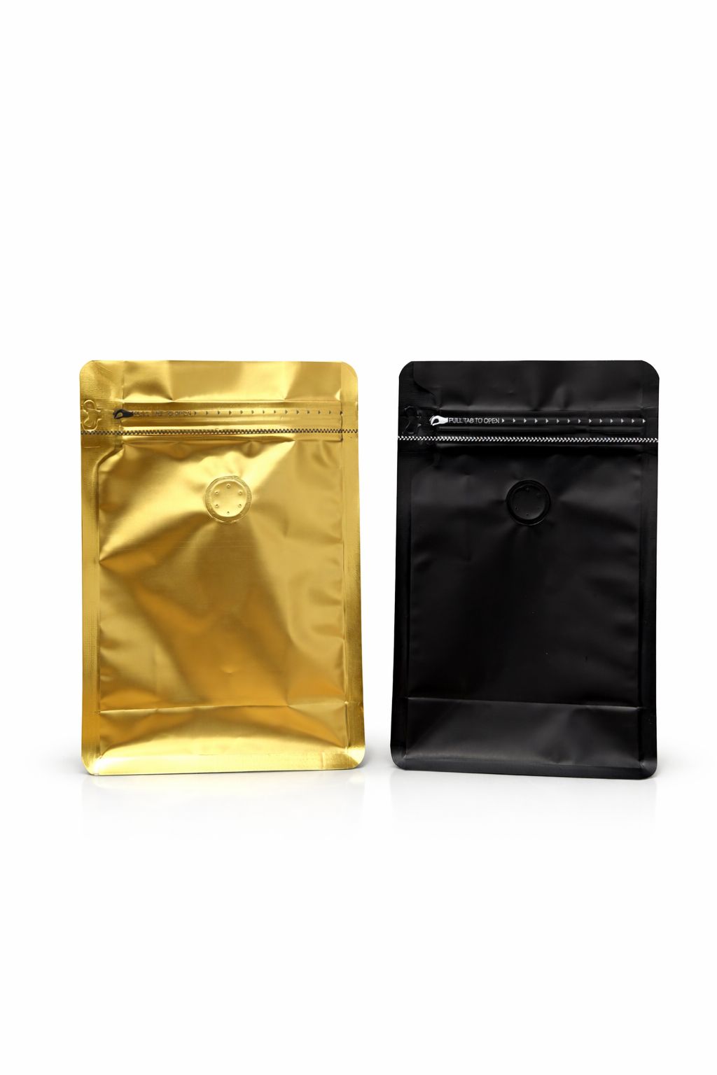 Bolsas Café Con Válvula Cierre Zipper x 50 Unidades 