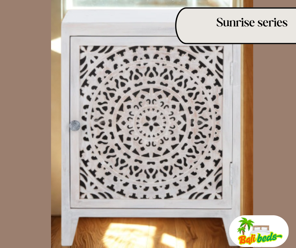 Set of 2 Sunrise Bedside Cabinets