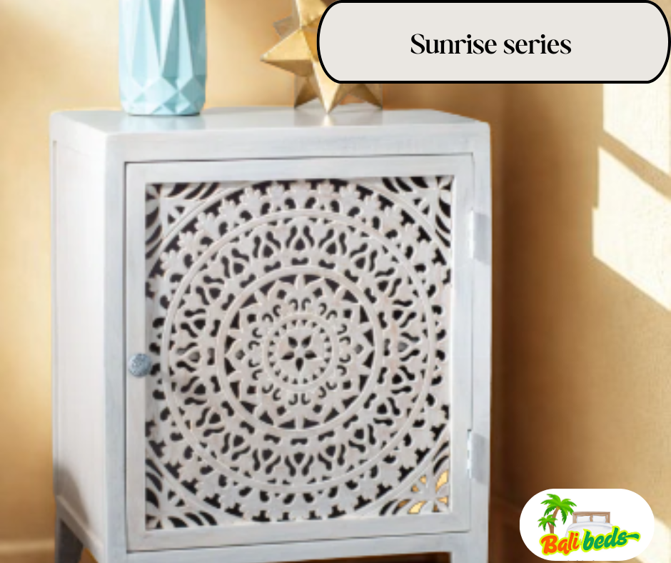 Set of 2 Sunrise Bedside Cabinets