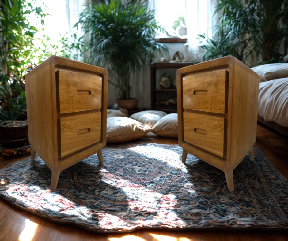 Set of 2 Ubud Essence Bedside Tables