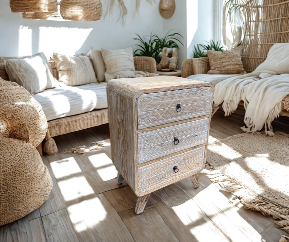 Set of 2 Sunset Nirvana Bedside Tables