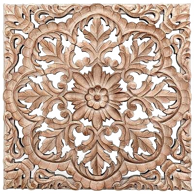 Ayu Lelana Mandala Wall-Mounted Bedhead