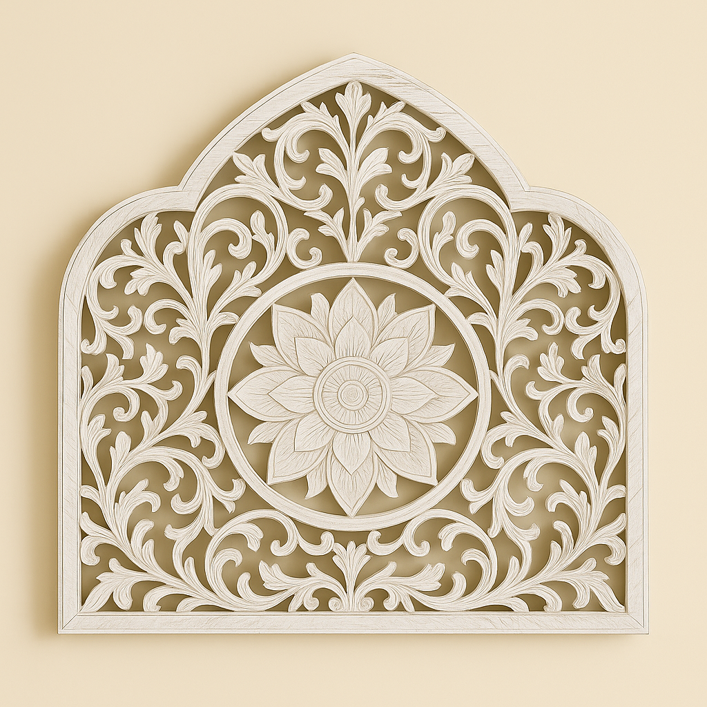 Jiwa Padma Bedhead Mandala Wall-Mounted Bedhead