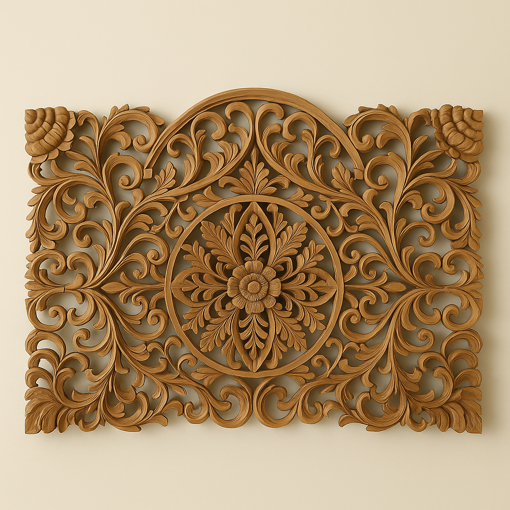 Kala Padmaa Bedhead Mandala Wall-Mounted Bedhead