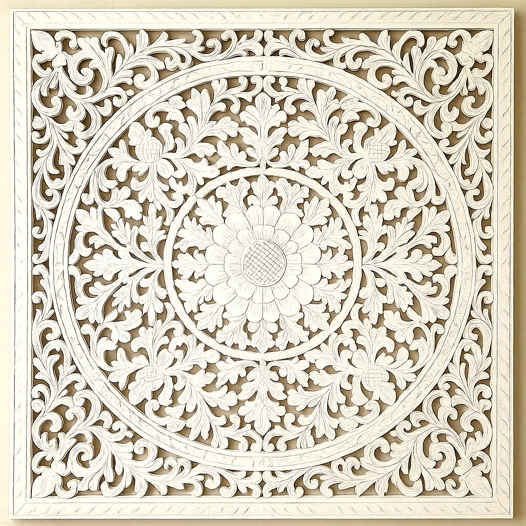 Padma Lestari  Bedhead Mandala Wall-Mounted Bedhead