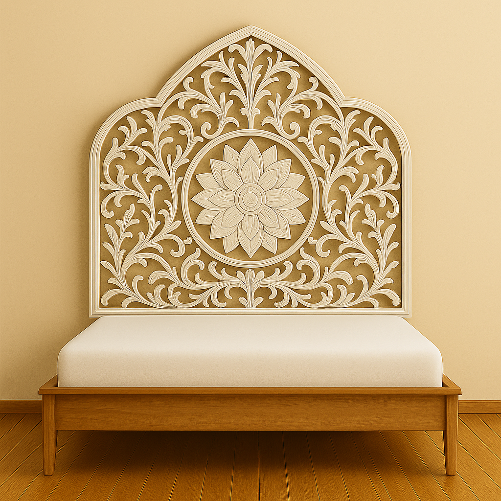 Ulu Ayu Mandala Wall-Mounted Bedhead