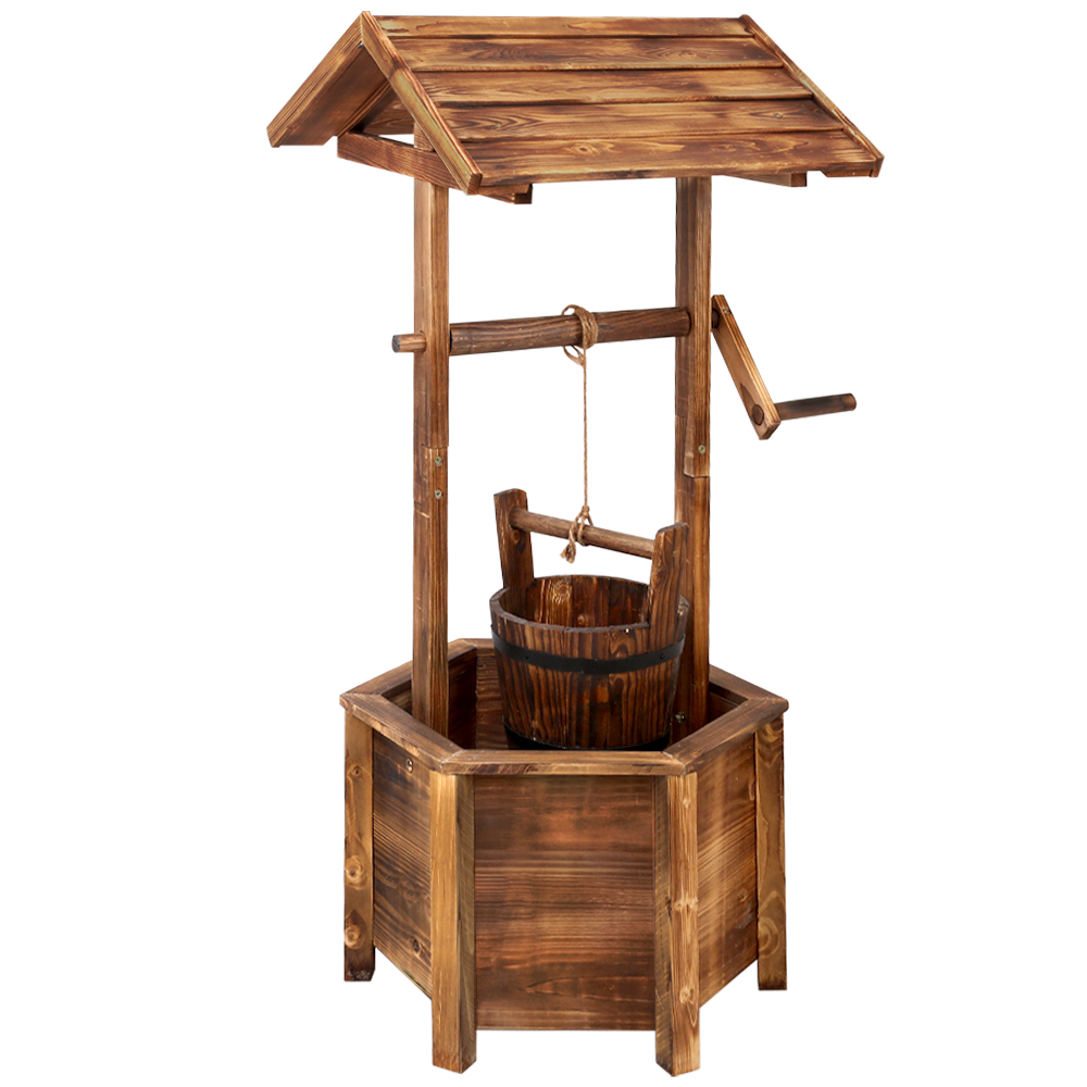 Gardeon Wooden Wishing Well.
