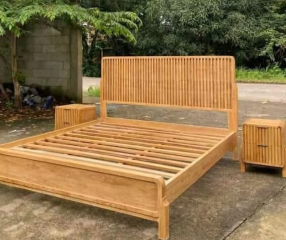 The Ubud breeze – Hand-Carved Bed