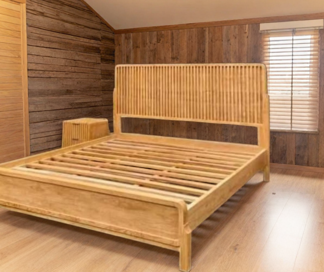 The Ubud breeze – Hand-Carved Bed