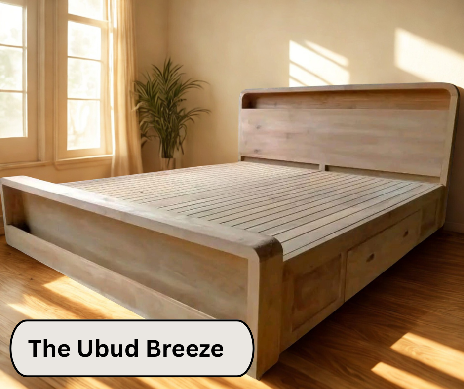 The Ubud – Hand-Carved Bed
