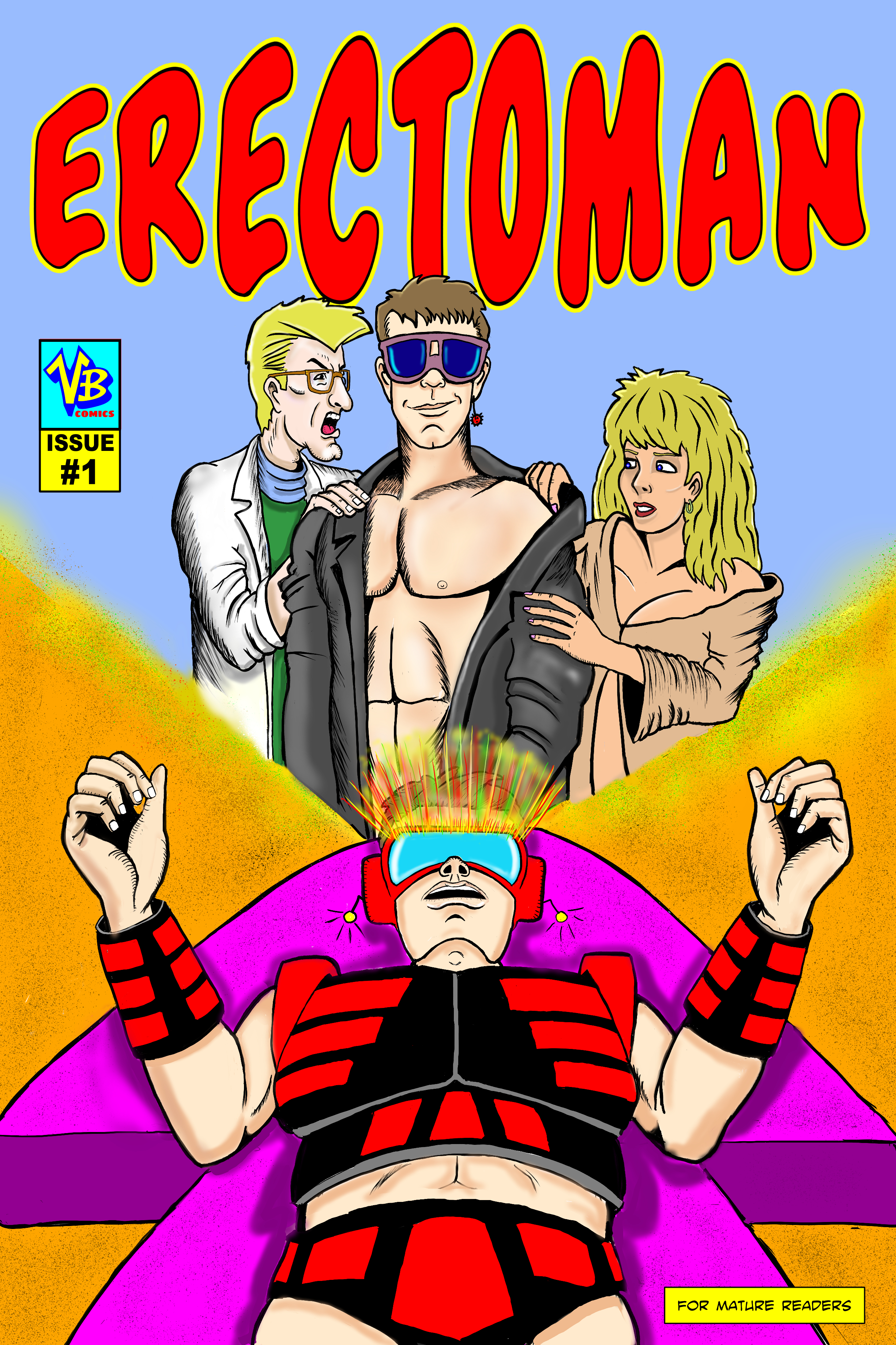 ERECTOMAN DIGITAL COMIC BOOK