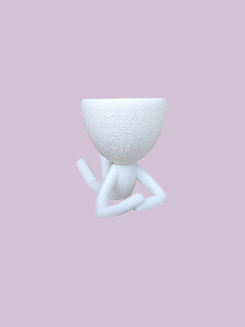 Maceta Robert sentado