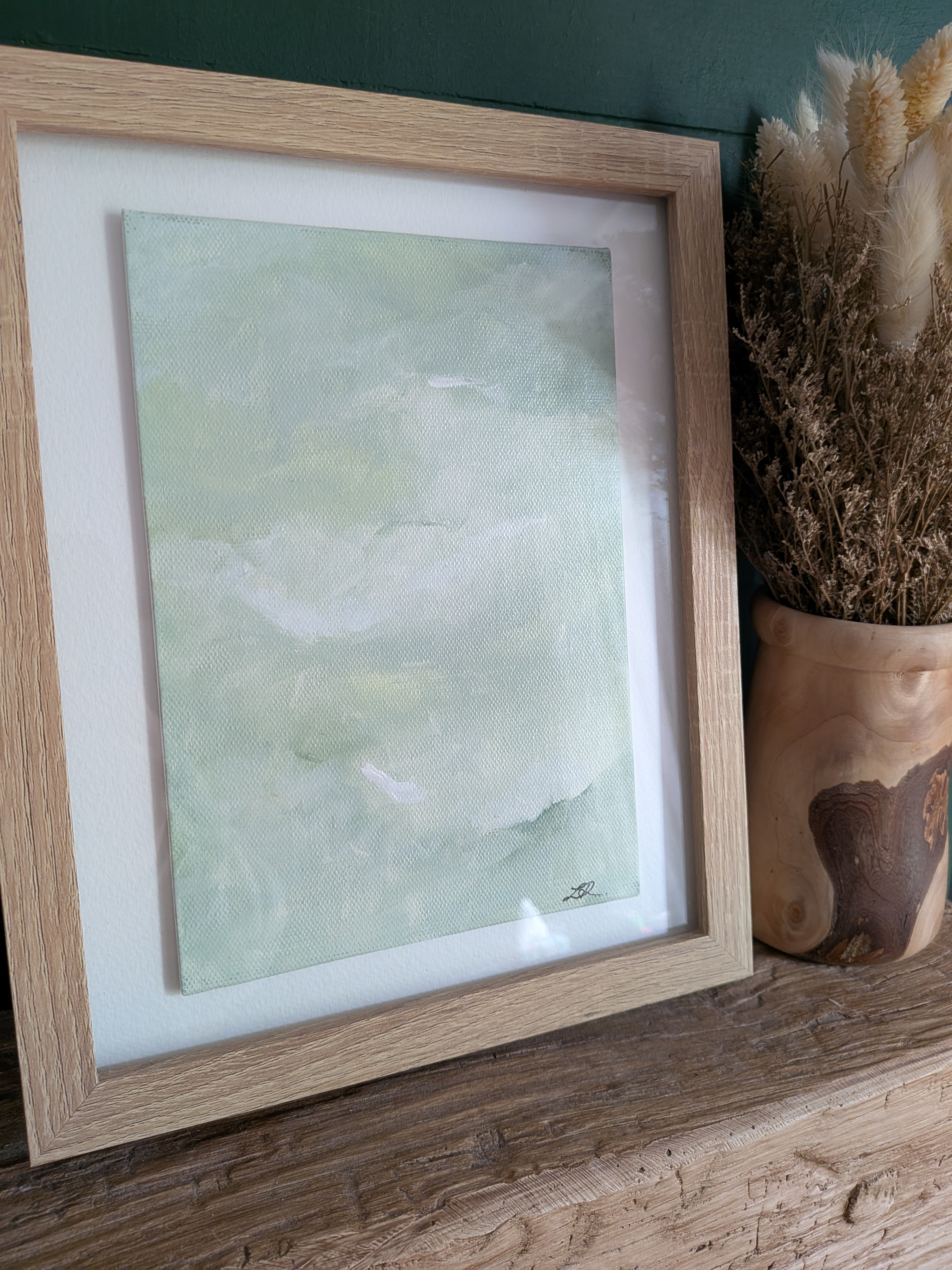 Framed Abstract Art Painting