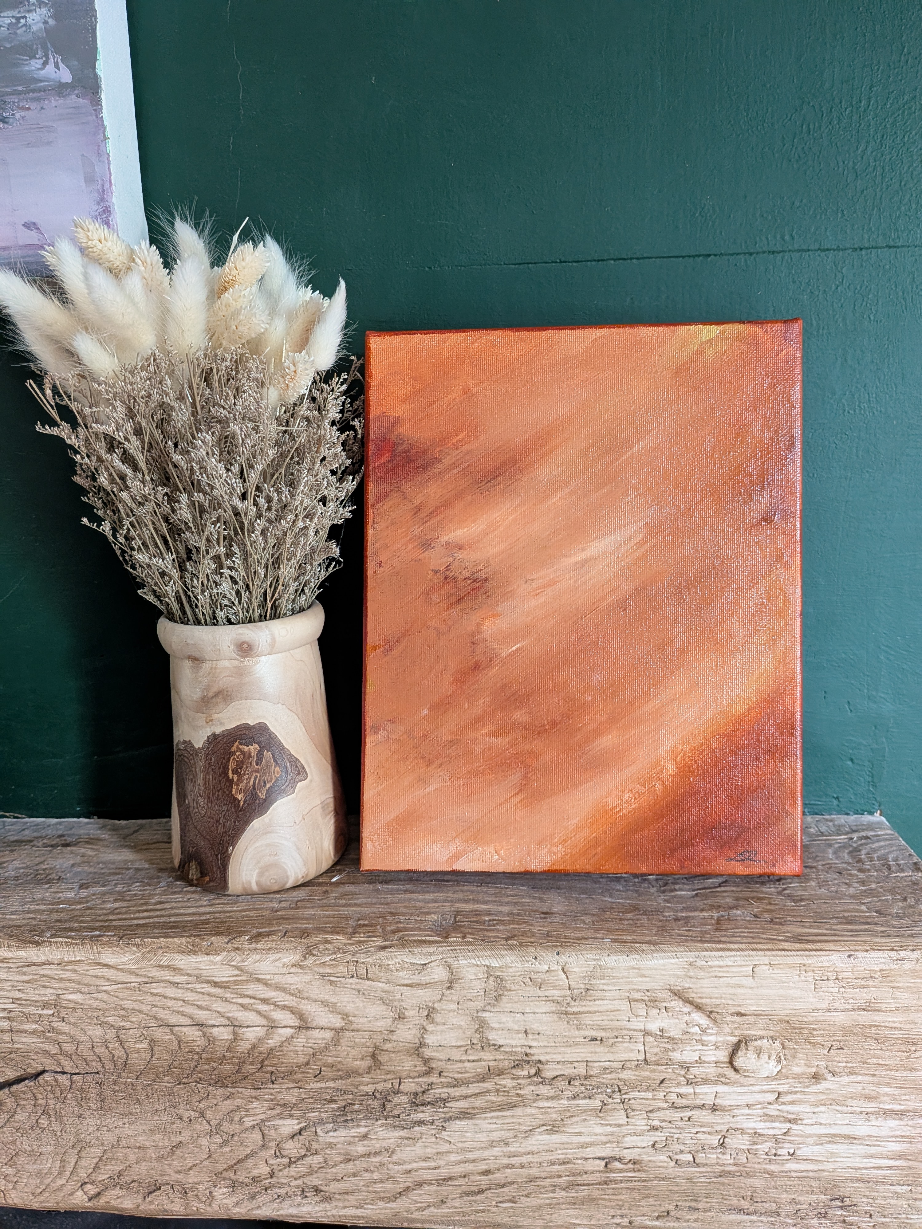 Acrylic Painting On Deep Edged Canvas