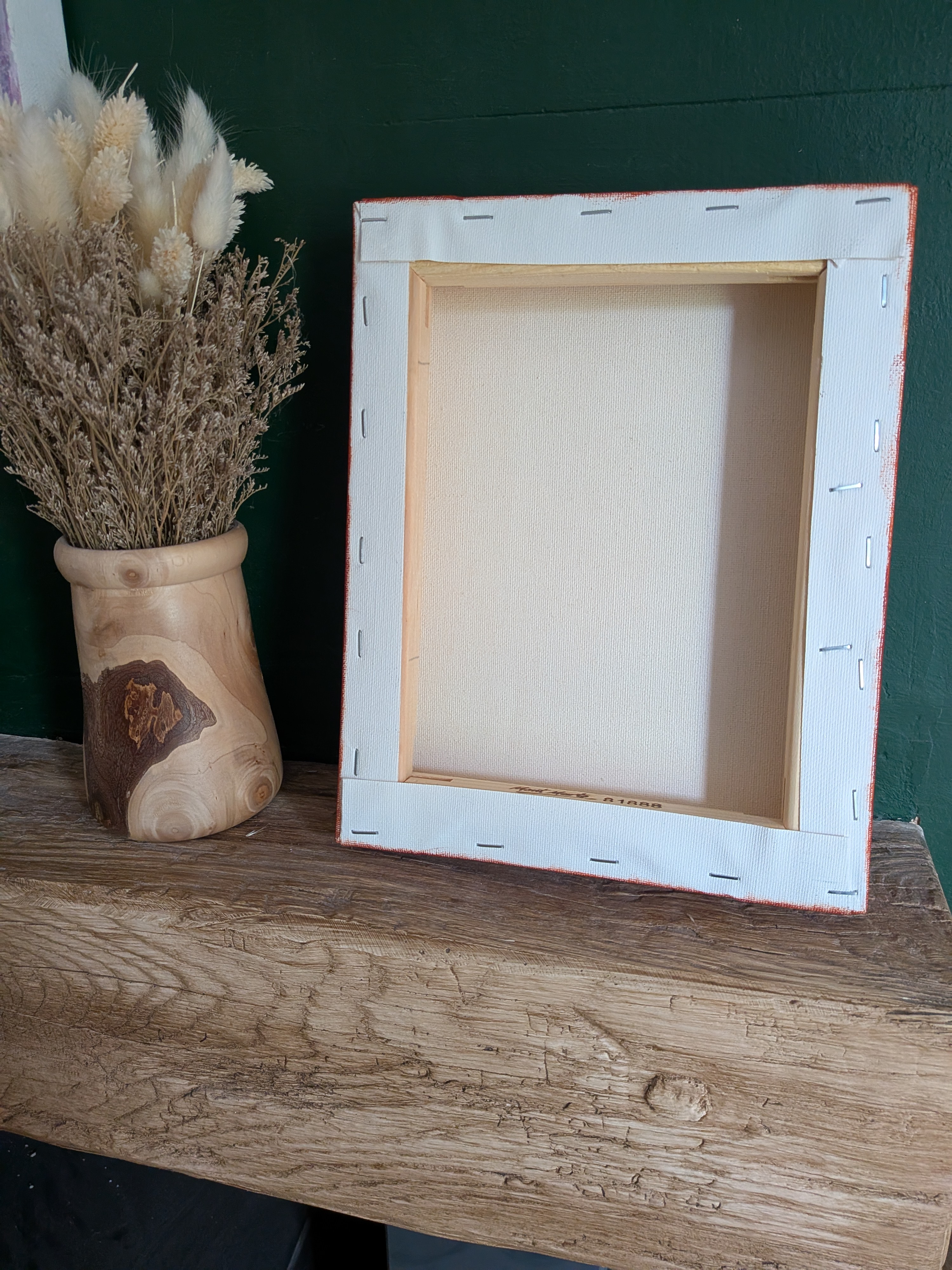 Acrylic Painting On Deep Edged Canvas