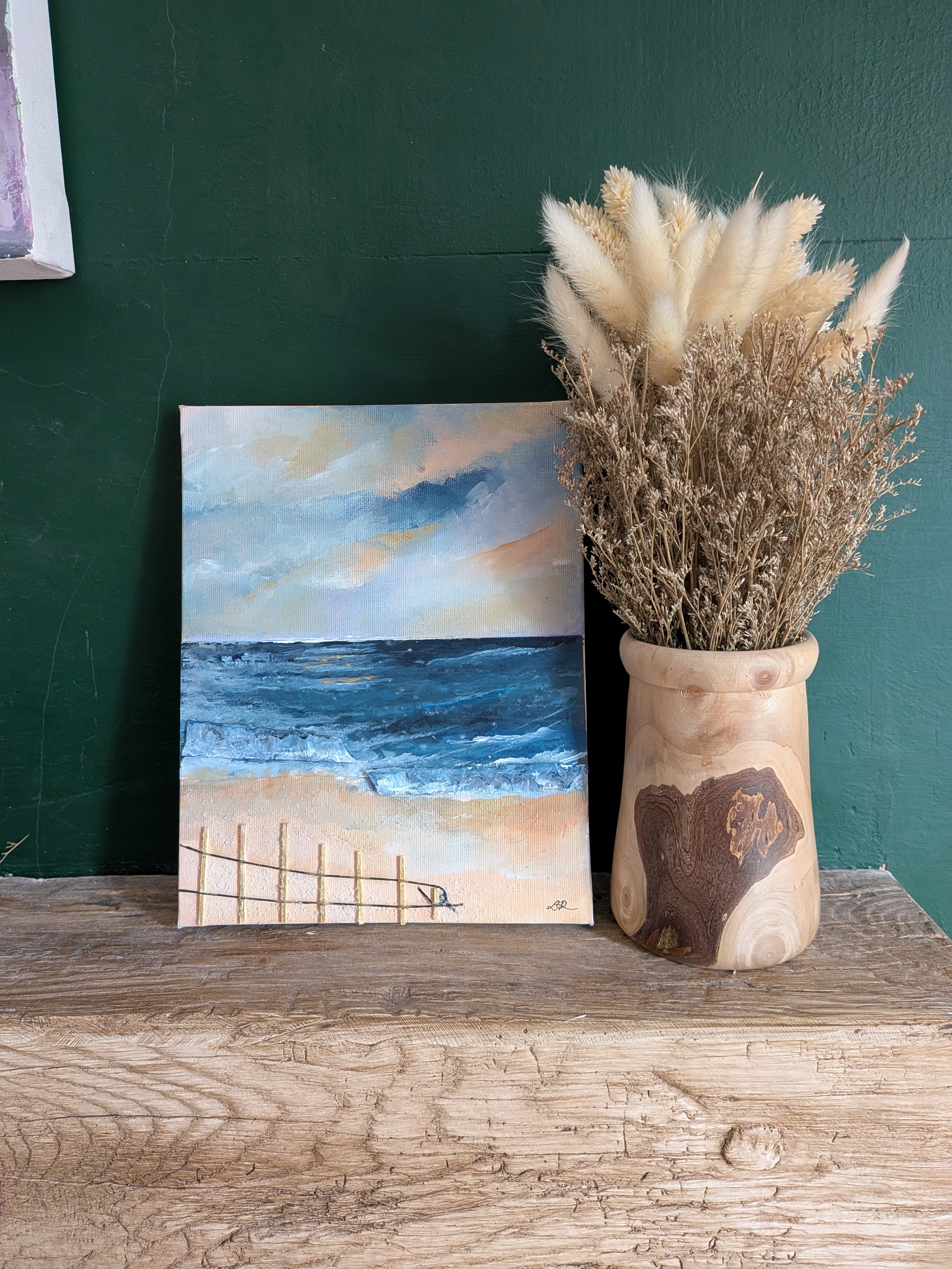 Acrylic & Collage Painting