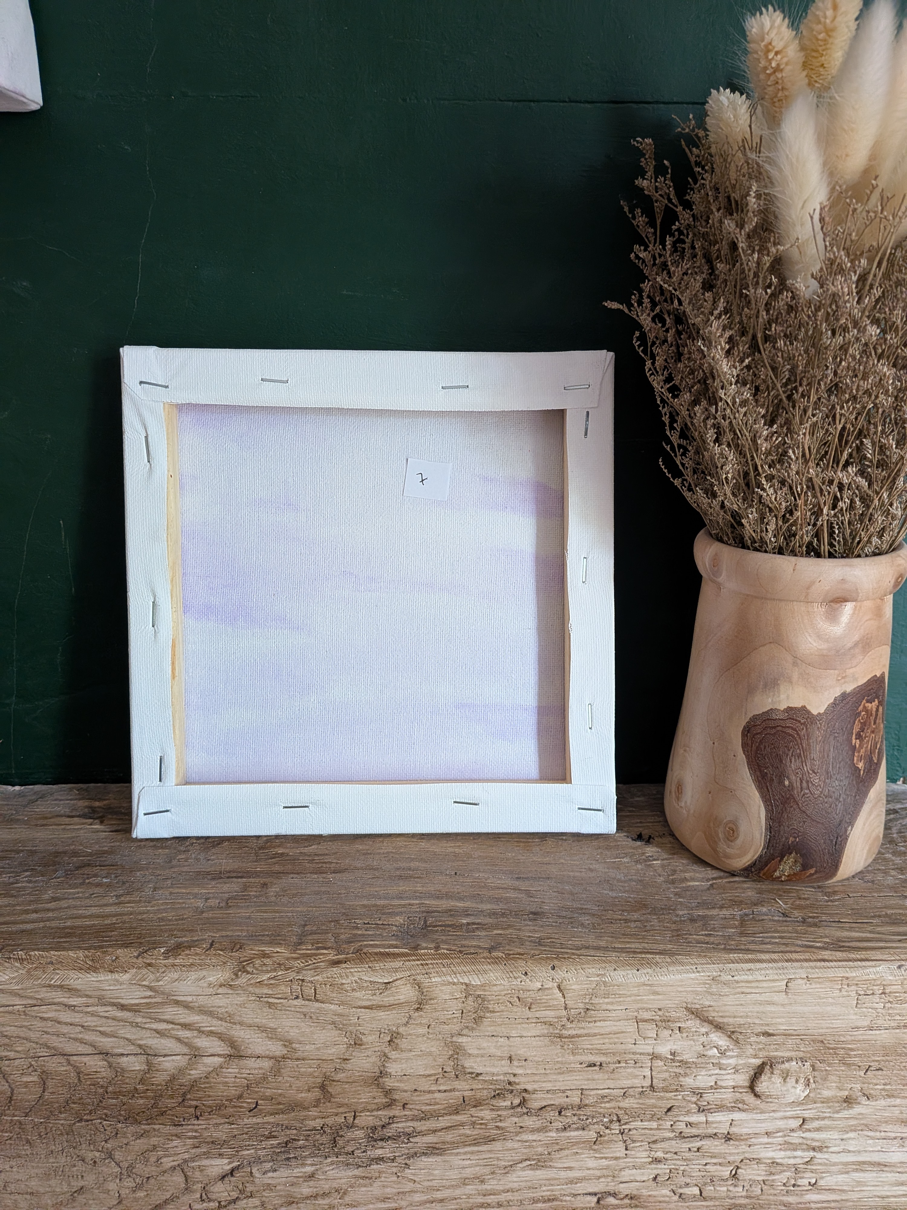 Purple Abstract Painting