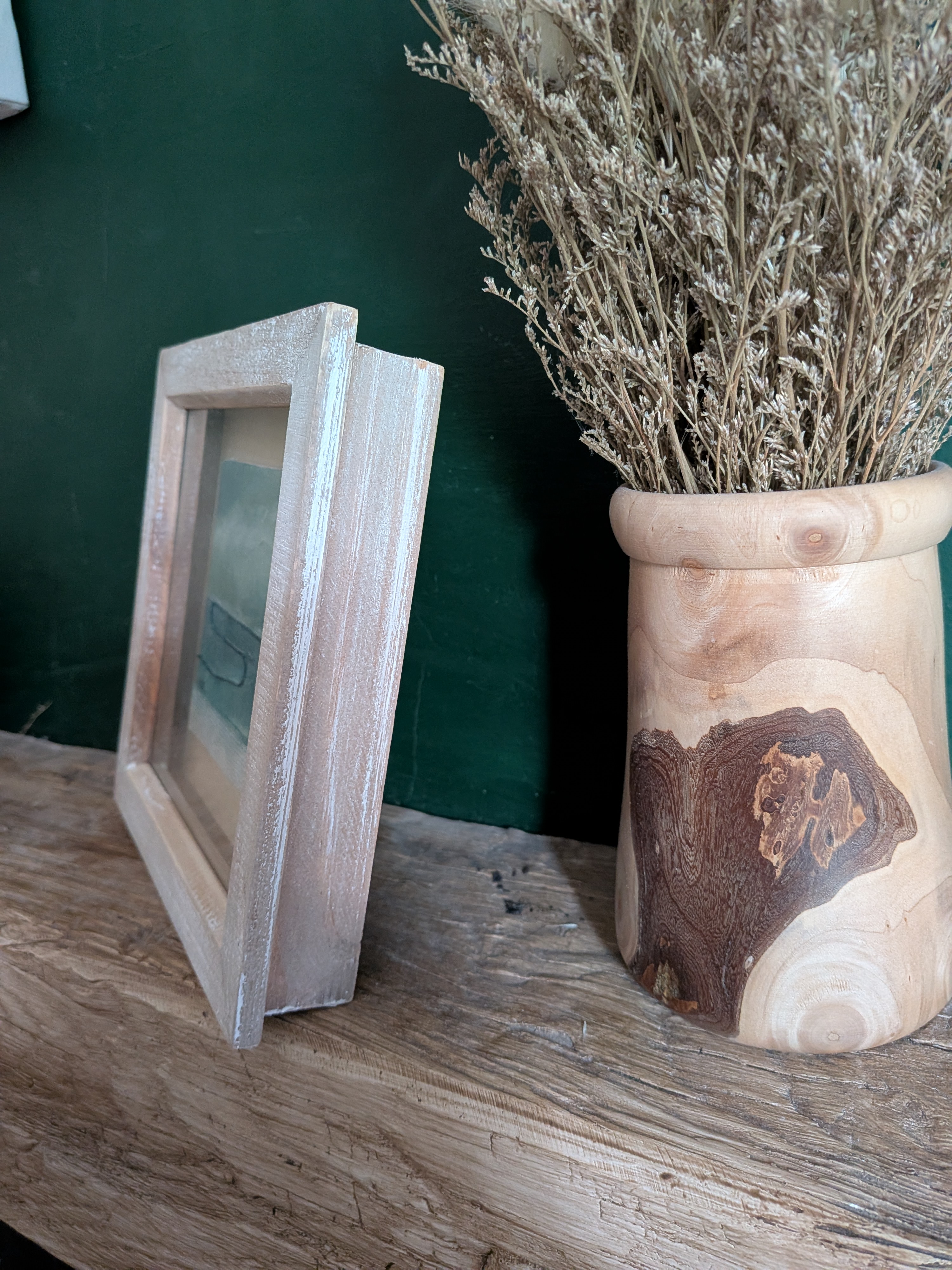 Framed Abstract Collage Art