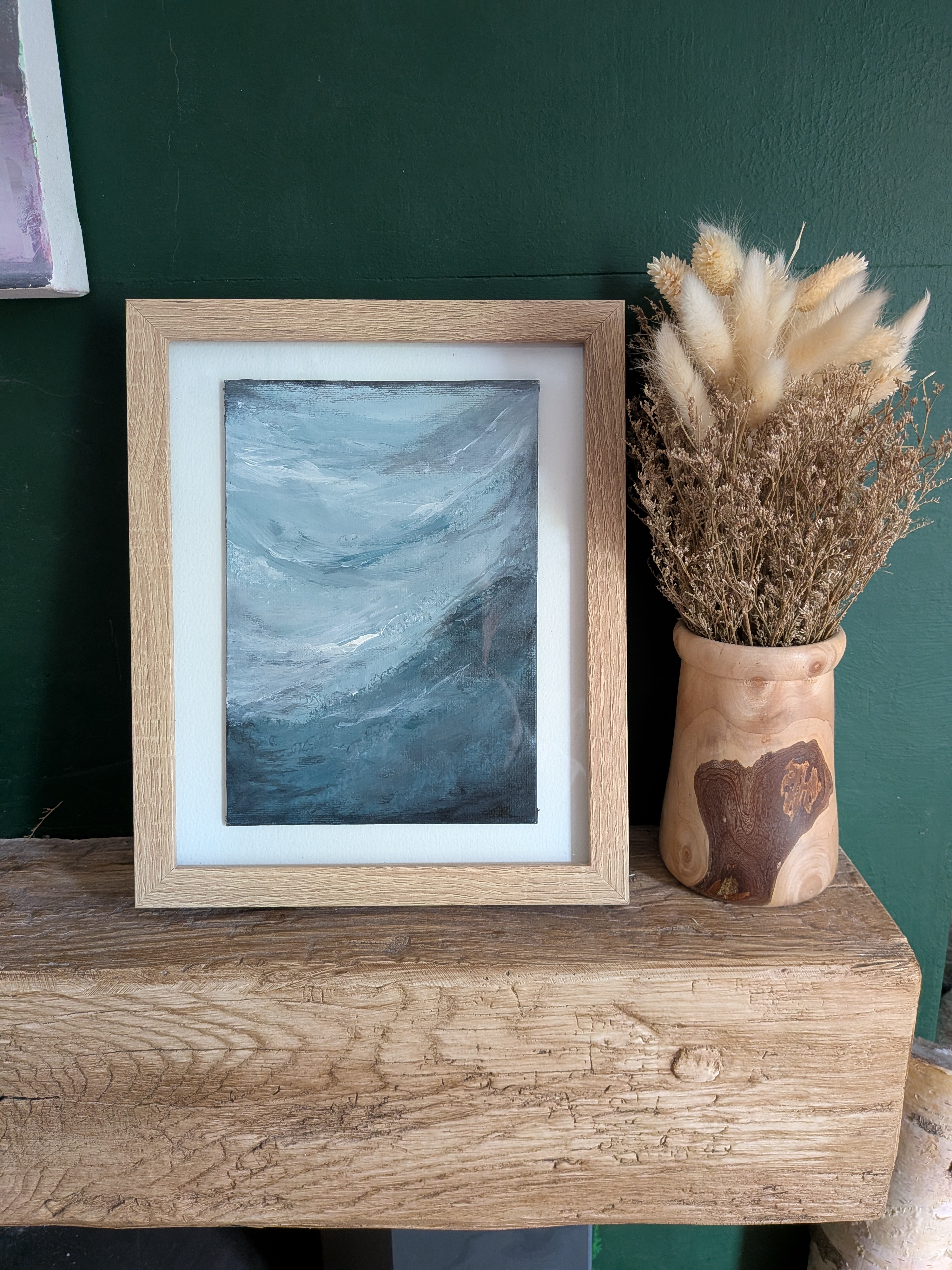 Framed Abstract Painting