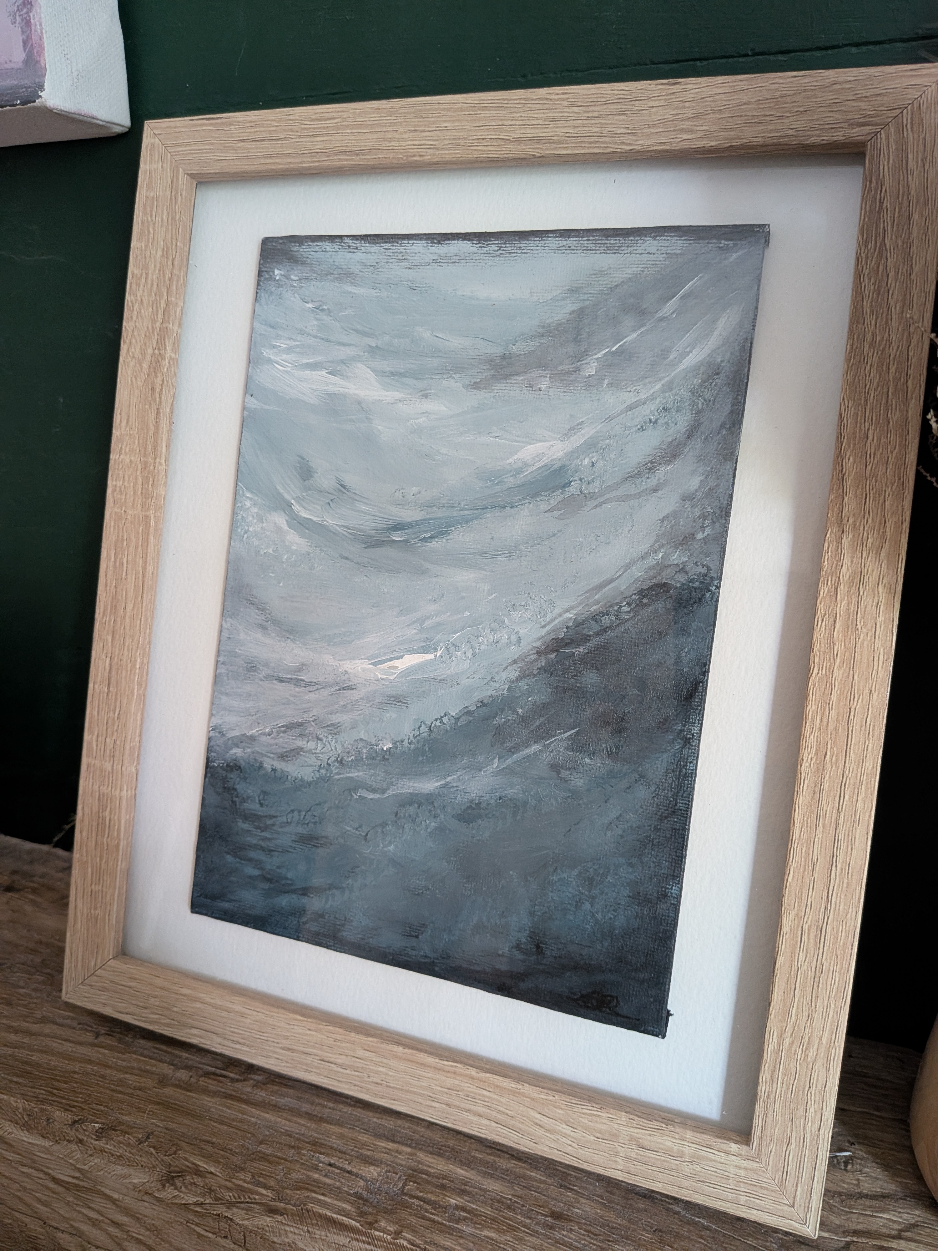 Framed Abstract Painting
