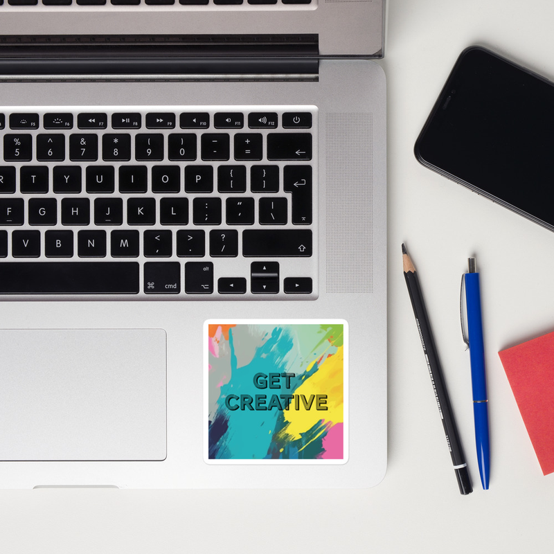 Get Creative 3x3 sticker