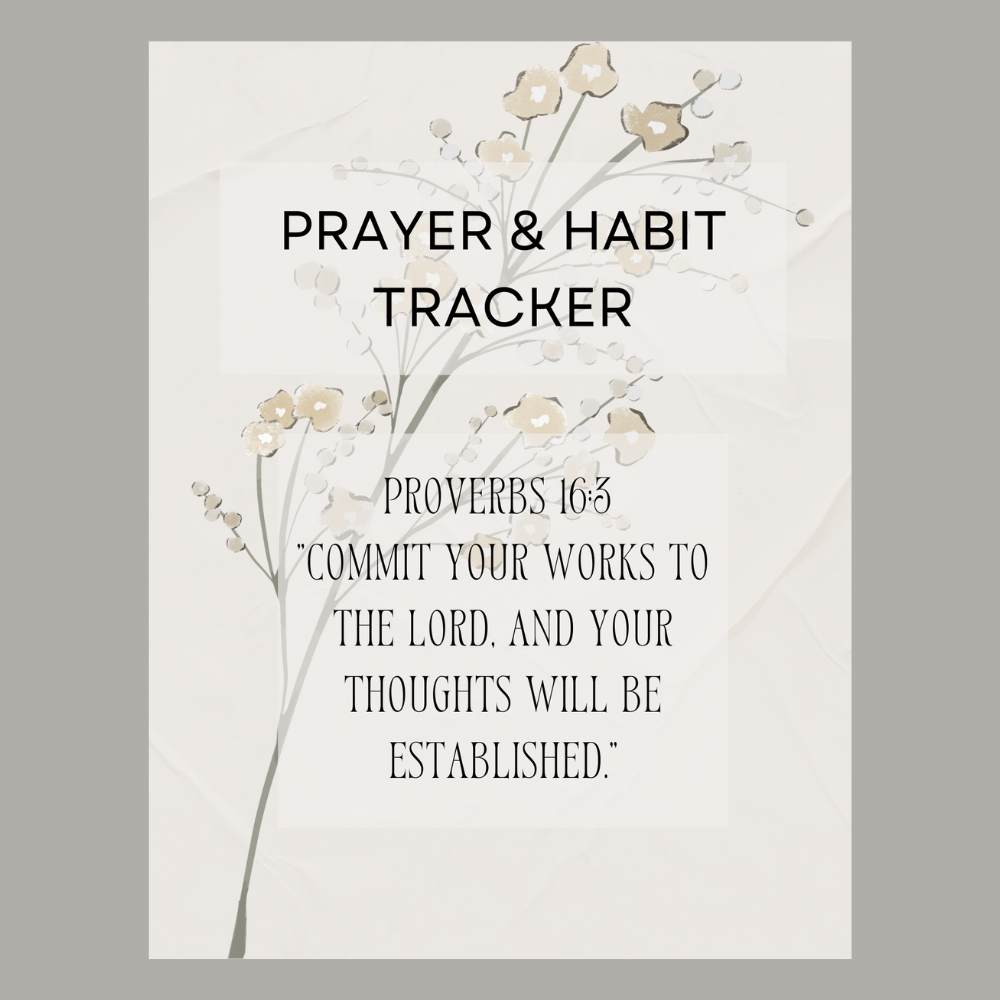 Prayer & Habit Tracker
