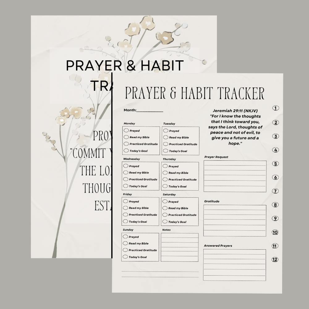 Prayer & Habit Tracker