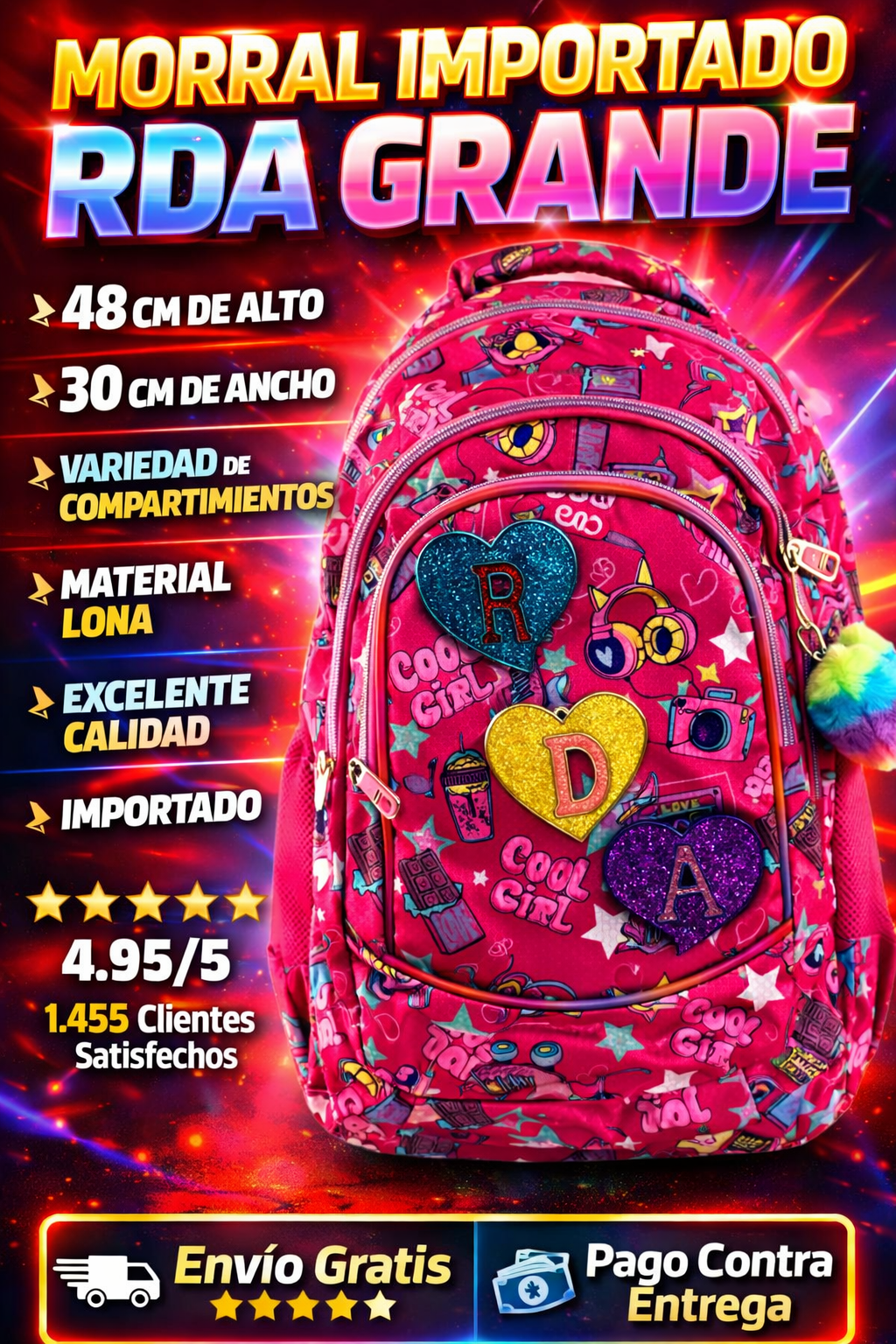 Morral RDA Importado REF 804