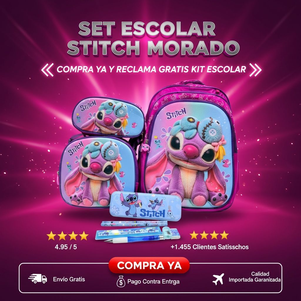 Trío importado Stitch REF 302