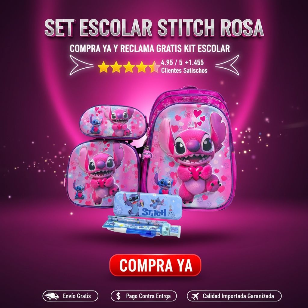 Trío importado Stitch REF 303