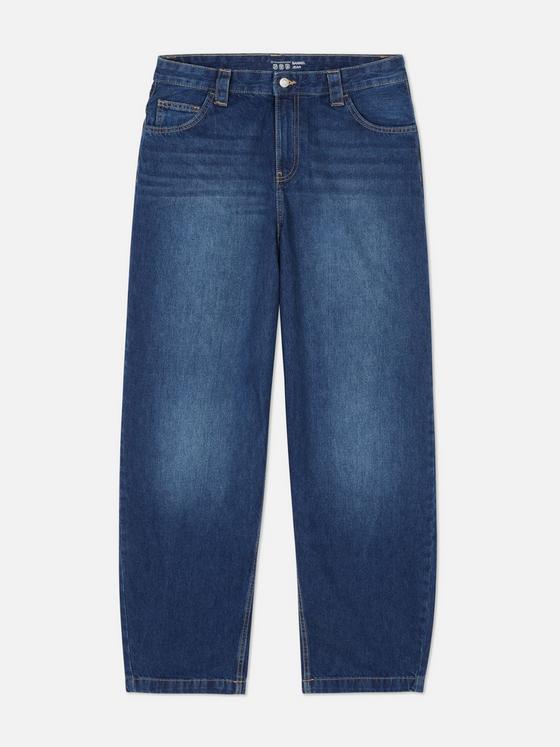 Dark blue Baggy barrel jeans