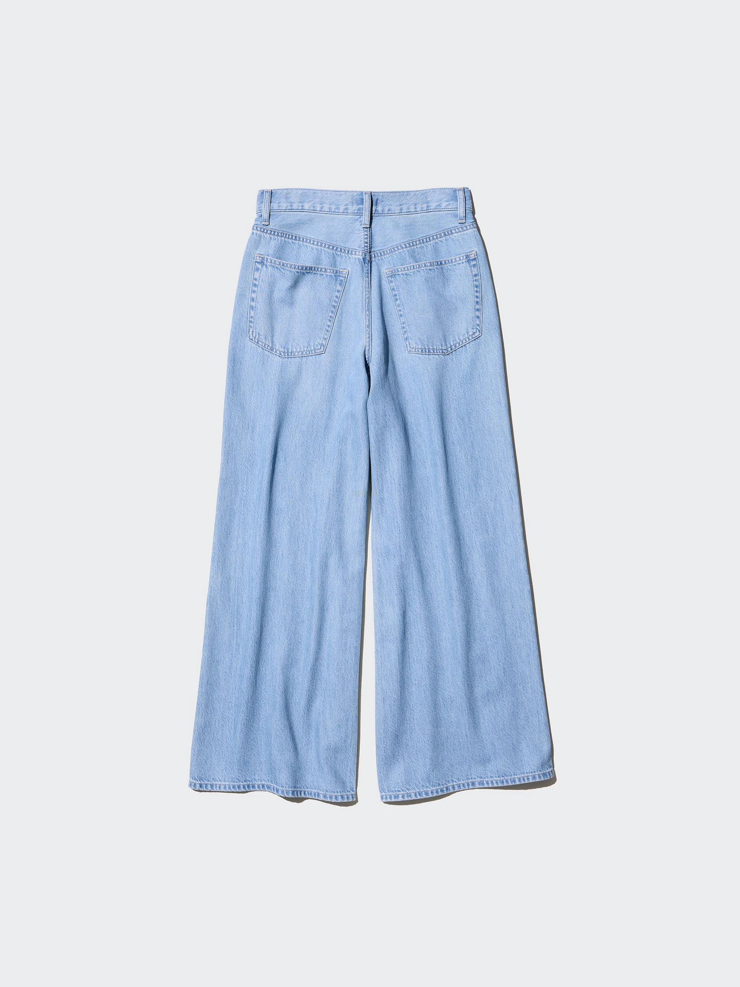 Ice blue wideleg jeans 