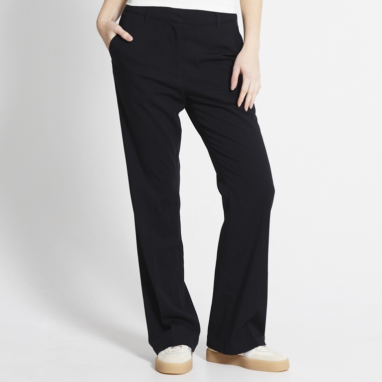 Black "addie" flare pants
