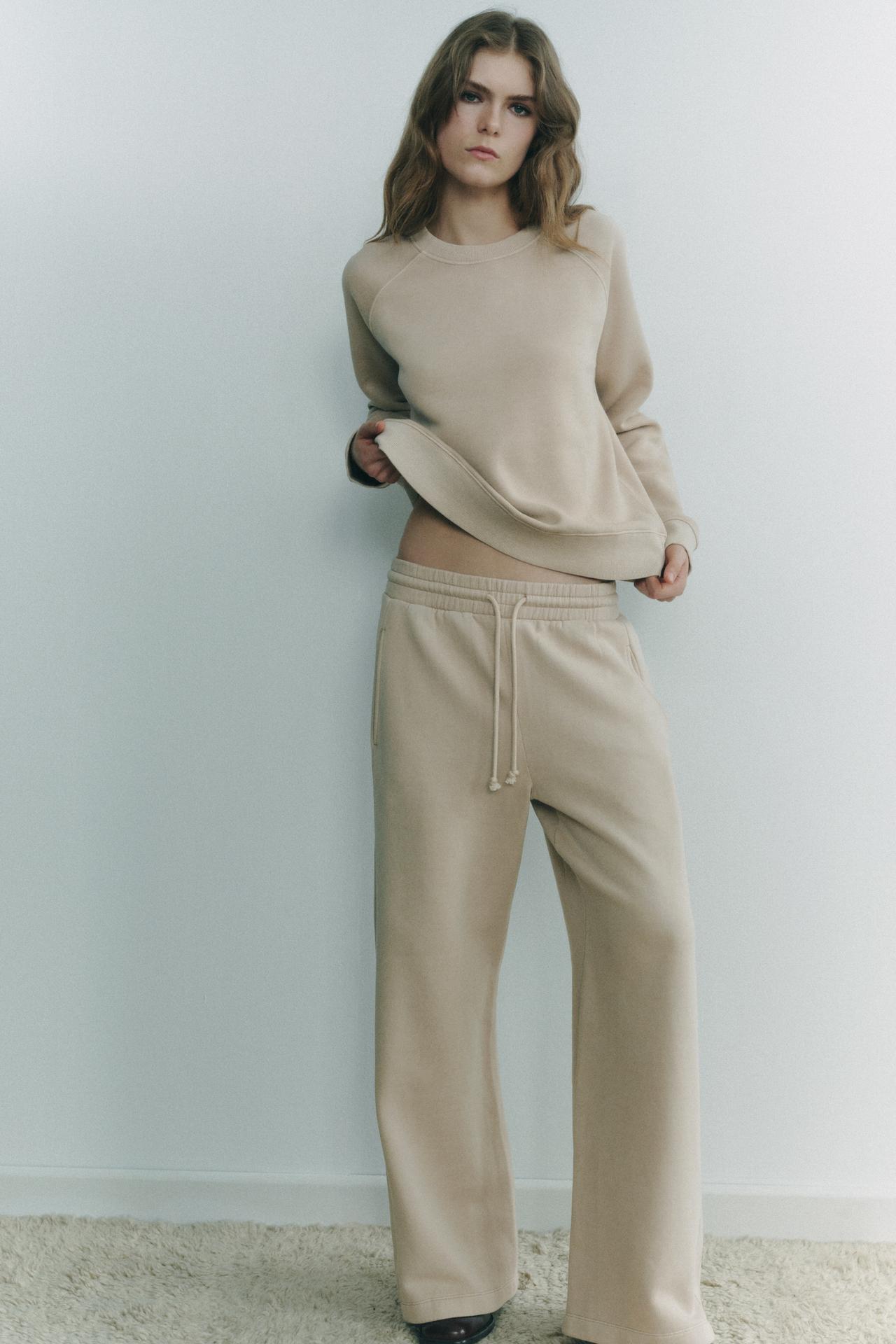 Wideleg Plush softest fleece trousers