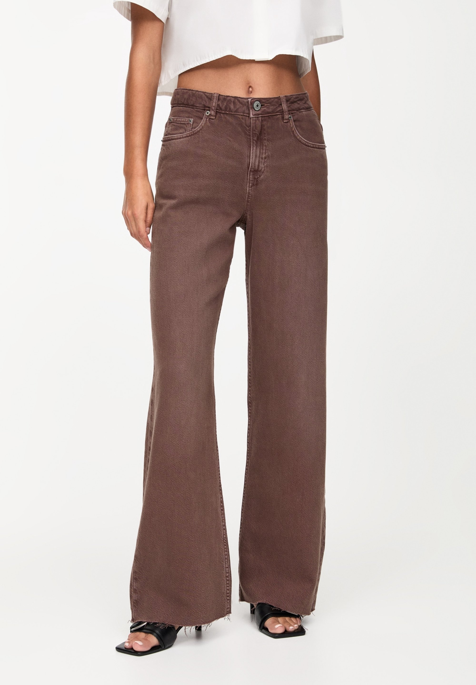 Bae Brown Wide Leg Jeans