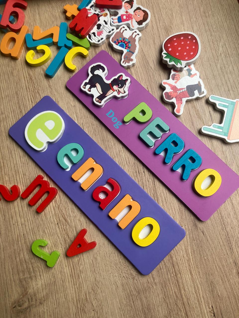 Juego de encajar palabras 