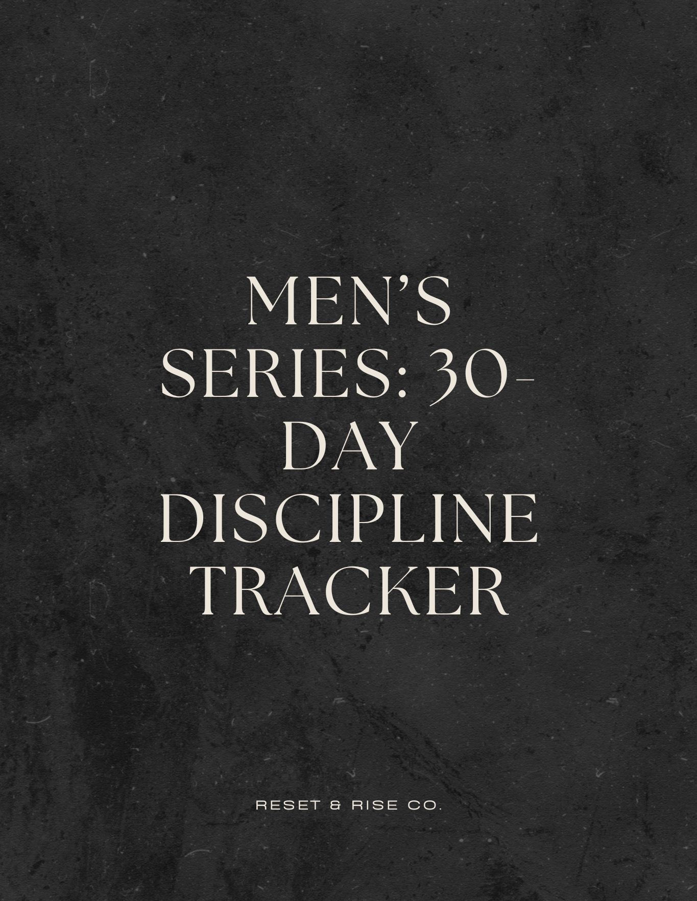 Built for Men Series – Complete Reset Bundle