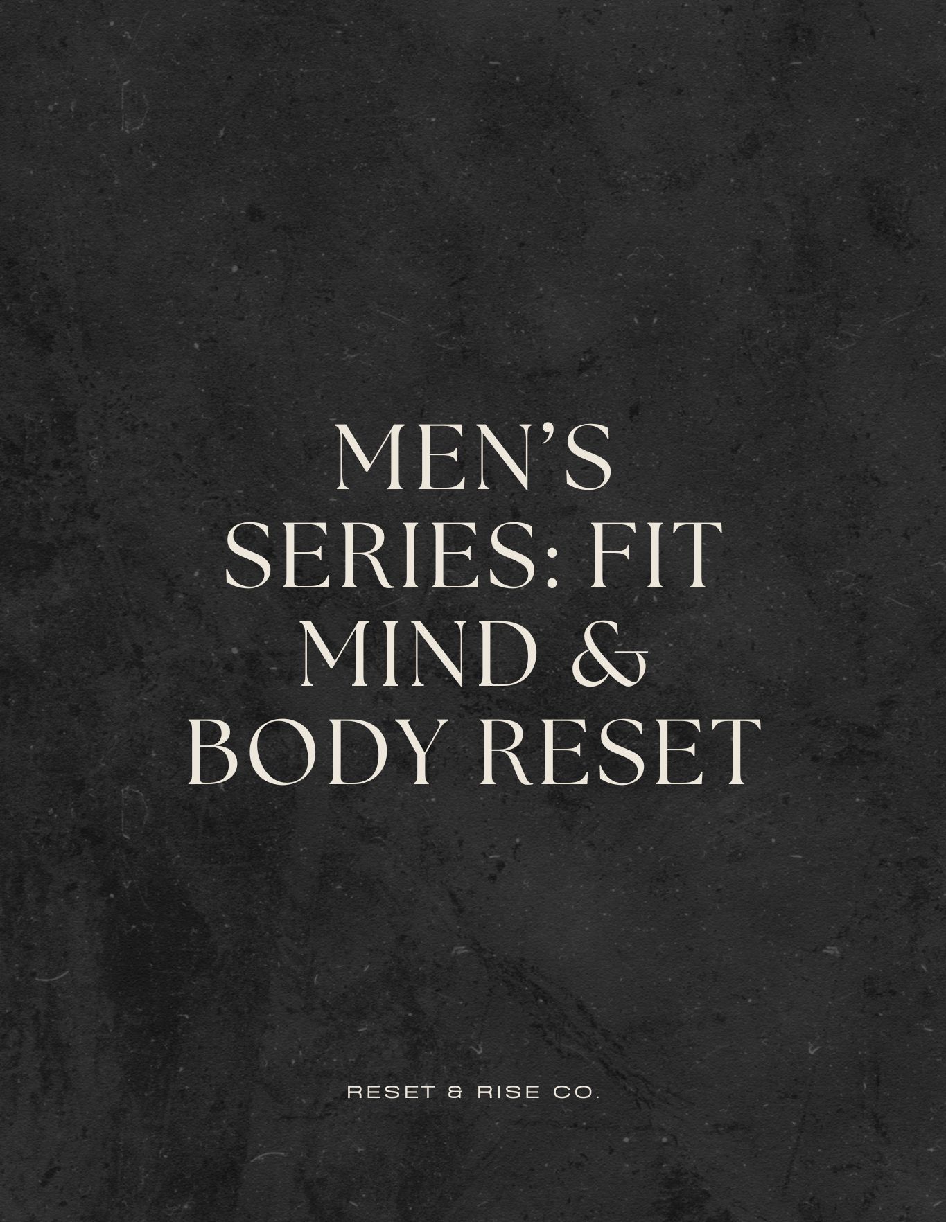 Built for Men Series – Complete Reset Bundle